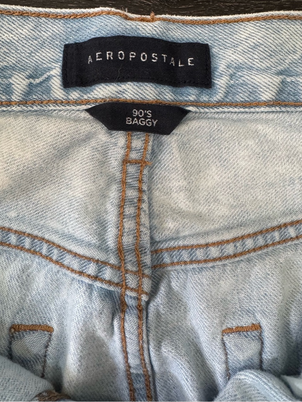 Aeropostale 90’s Baggy Jeans. Size 8. - Picture 3 of 6